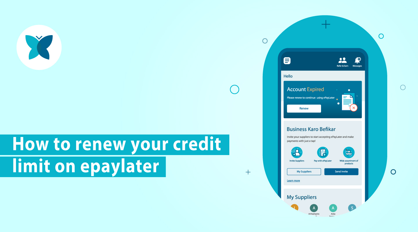 How to renew your credit limit on ePayLater?